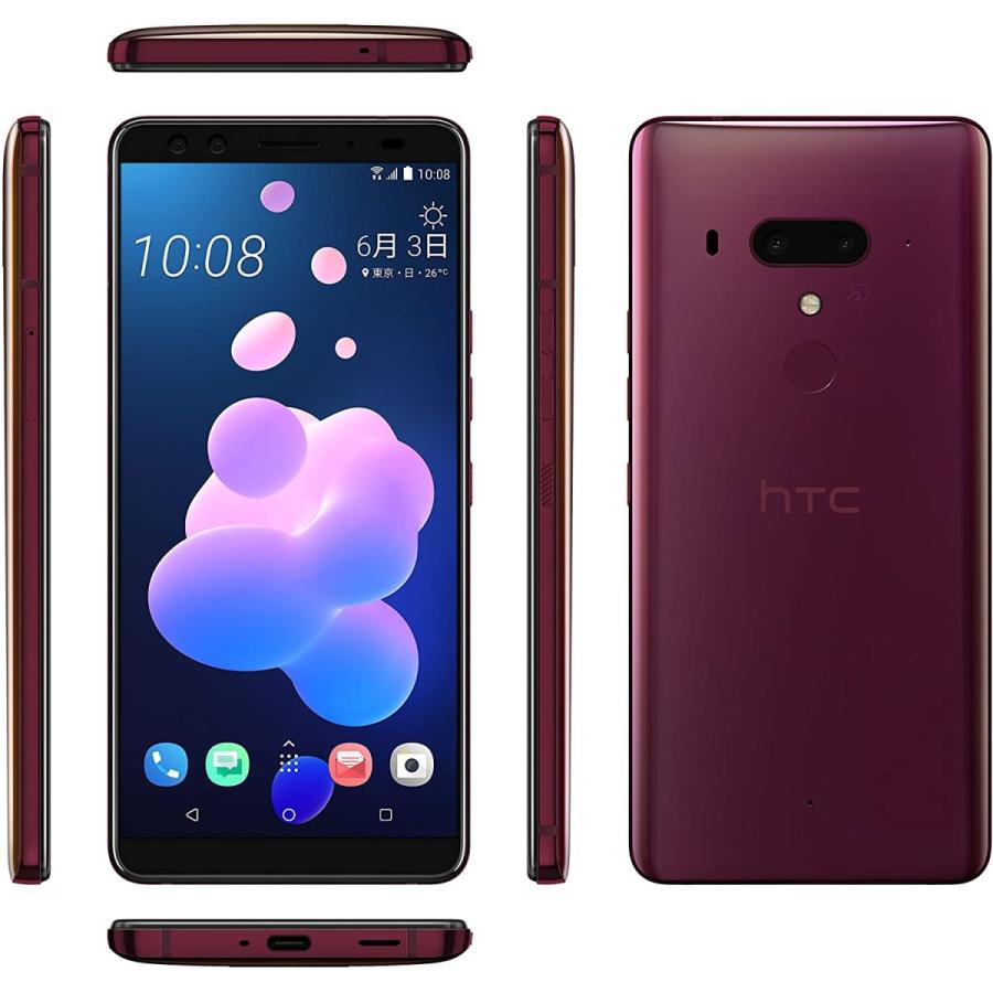 気質アップ Htc 6 0インチ U12 Simフリースマートフォン フレームレッド 日本正規代理店品 U12 Plus Red 人気商品