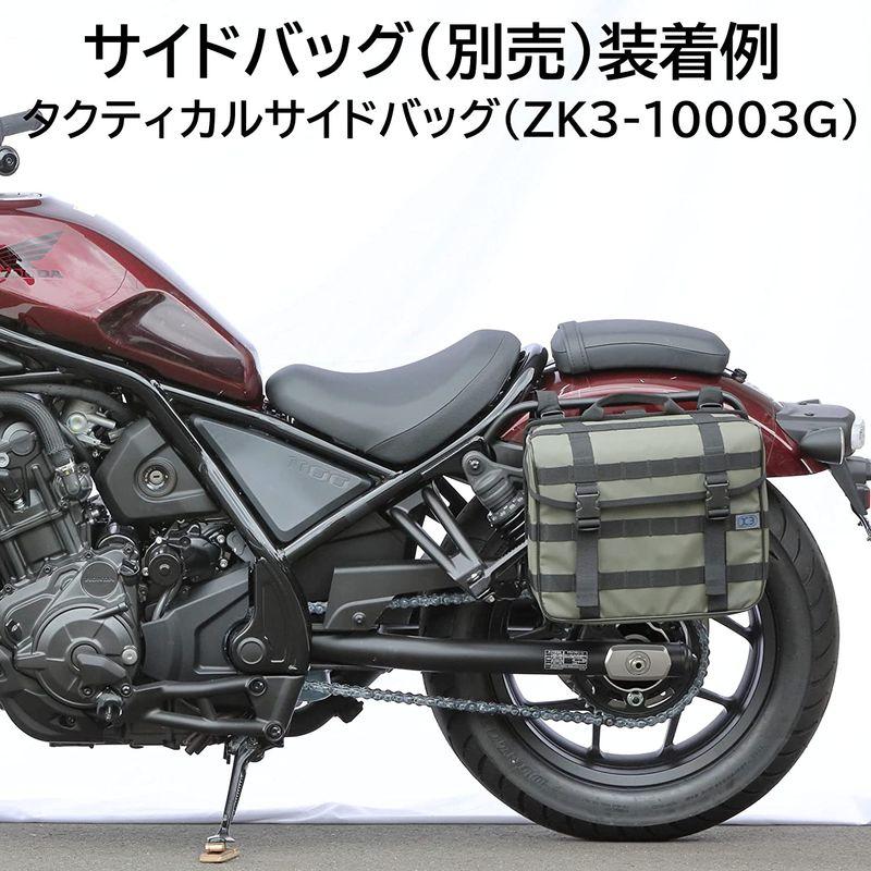 柔らかな質感の柔らかな質感のキジマ (kijima) バイク バイクパーツ バッグサポート 巻き込み防止 φ16mm 左側のみタイプ スチール製マットブラック仕上げ R バイク用バッグ Kijima バイク用バッグ