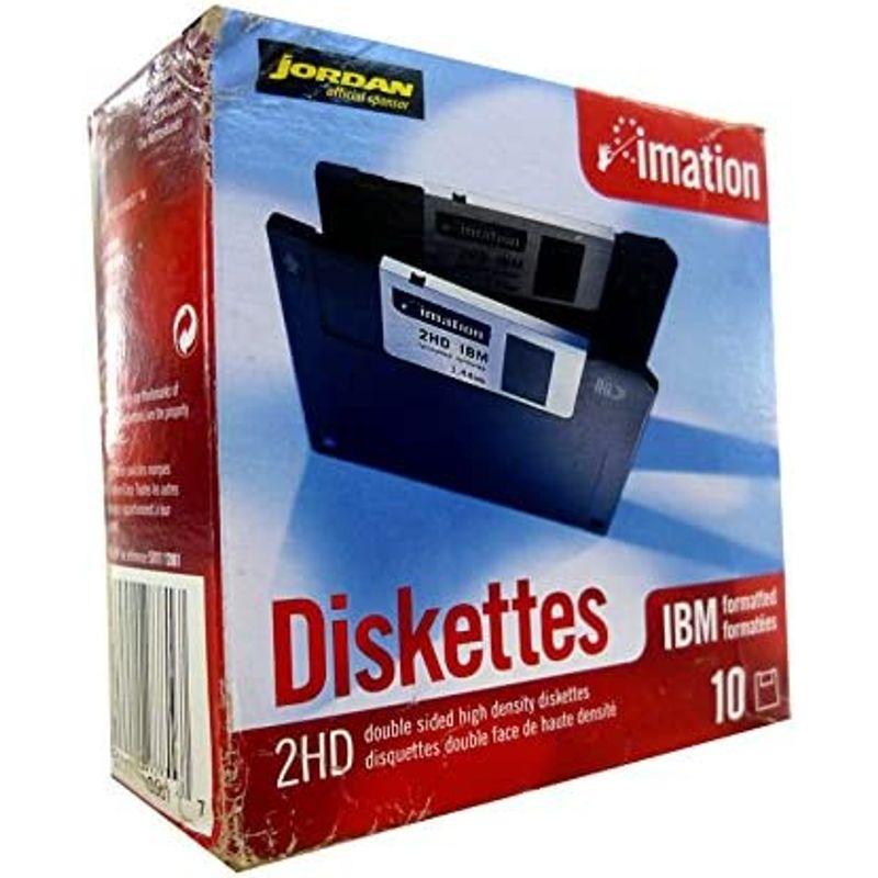 偉大なImation 2HD 3.5型フロッピーディスク 10枚紙パック入り 1.44MB