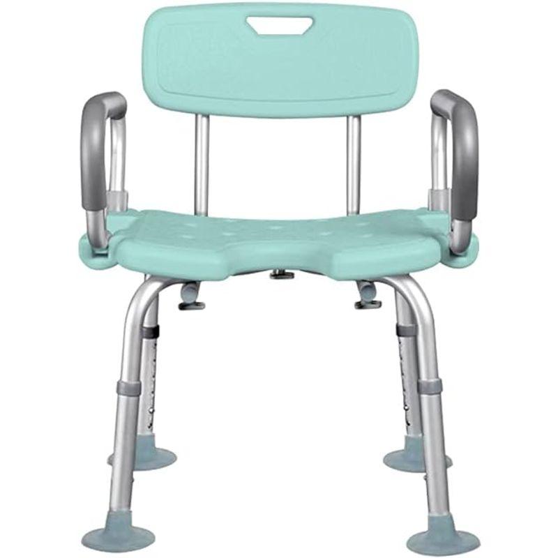 介護用お風呂椅子 最高耐荷重140KG 高さ37-48.5cm 6段階調節可能