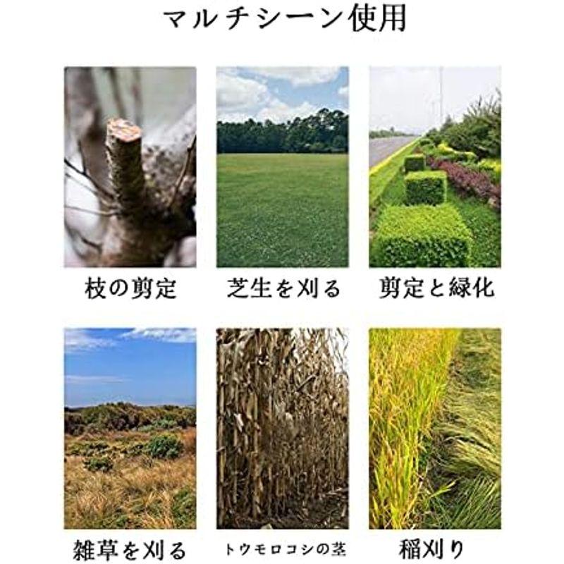 電動草刈り機　充電式　人気　1800W　21V　電動コードレス軽量　日本語取扱説明書付き可用金属鋸刃とナ　雑草取り器具　バッテリー式　草刈機