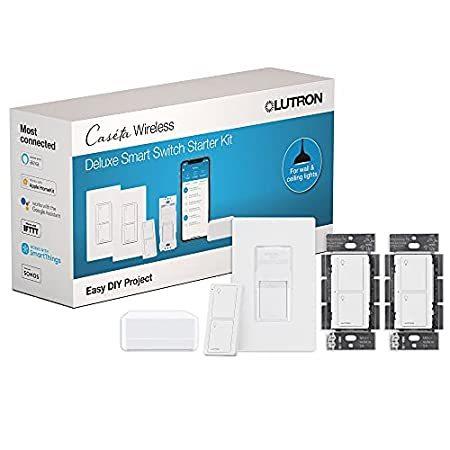 玄関先迄納品 | Kit Switch Smart Deluxe Caseta 特別価格Lutron Compatible HomeKi好評販売中 Apple Alexa, with その他DIY、業務、産業用品