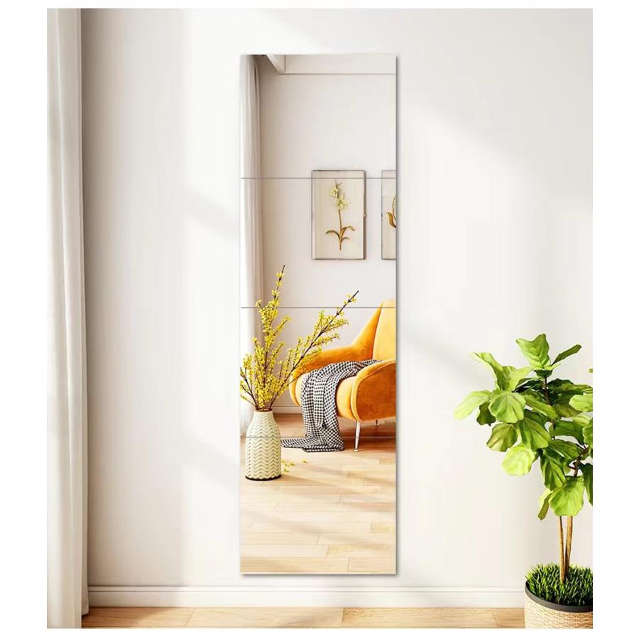 壁掛けミラー☆パステルブルー Beamtec LEDミラー ミラー ライト付き ウォールミラー 四角 照明