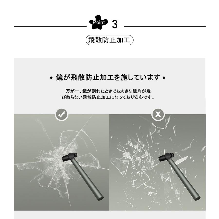 女優ミラー 壁掛け 鏡 直径60cm 飛散防止加工 調光可 ledライト付 imgrc0083494441.gif