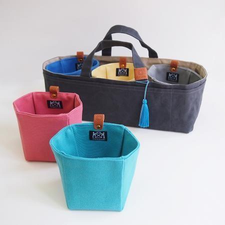 Cohana（コハナ） 帆布の道具入れ（もくたん・つゆくさいろ） 小物入れ