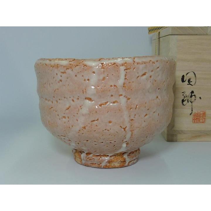 お茶道具 色絵 桜之図 茶碗 平安 清香 造 共箱/共布 京都茶道工芸協会