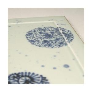 有田焼スクエア・ディナープレート唐草丸紋 : せともの屋みさ伝 - 通販