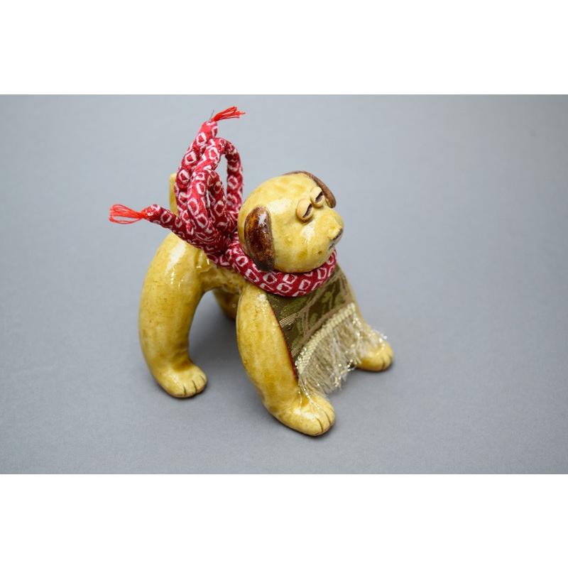 瀬戸焼 岩月珠恵 干支の置物 戌 : せともの屋みさ伝 - 通販 - Yahoo