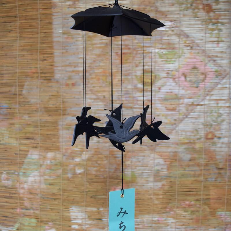 南部鉄器 風鈴 つばめ七羽 : せともの屋みさ伝 - 通販 - Yahoo