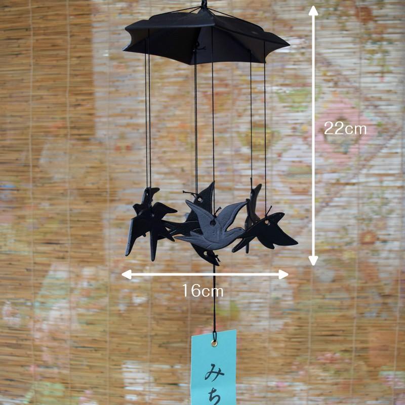 南部鉄器 風鈴 つばめ七羽 : せともの屋みさ伝 - 通販 - Yahoo