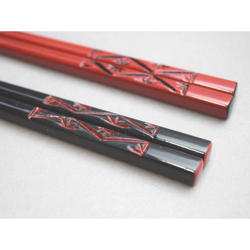 新潟県 箸結び 村上木彫堆朱 箸 伝統的工芸品 新潟・村上木彫堆朱 箸 硬材使用 菊地紋 黒23cm せともの屋みさ伝 - 通販 - Yahoo ショッピング
