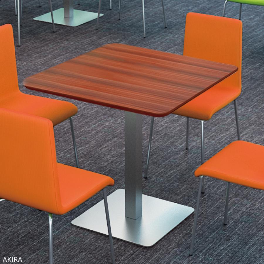 カフェテーブル 食堂 喫茶店 ダイニング 机 四角 天板 木製 アイアン 2 家具のAKIRA カフェテーブル 四角テーブル ダイニングテーブル サイド