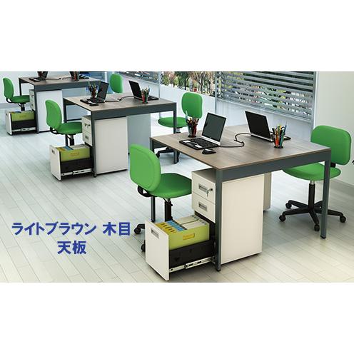 家具のAKIRA フリーアドレスデスク 1人〜2人 ワークテーブル 会議用 