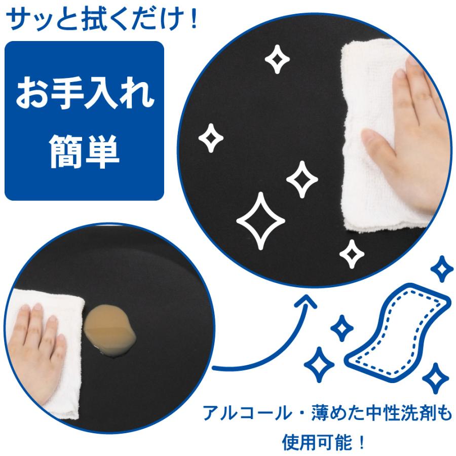 家具のAKIRA パイプ椅子 折りたたみ 2脚 軽量 背もたれ付 幅52cm 奥行48.5cm 高さ80cm ブラック 折りたたみパイプ椅子 業務用 LPFC2-BK | 家具のAKIRA | 07