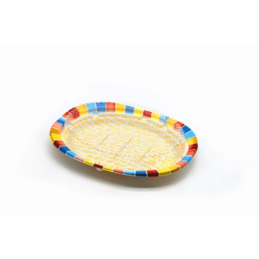 使い捨て 容器 CT街デリランチ D24 カラフル 本体 50枚 | 中央化学