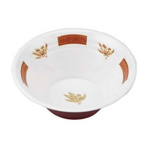 らーめん どんぶり 業務用 使い捨て VK-760 鳳雷外赤 本体 600個 | シーピー化成