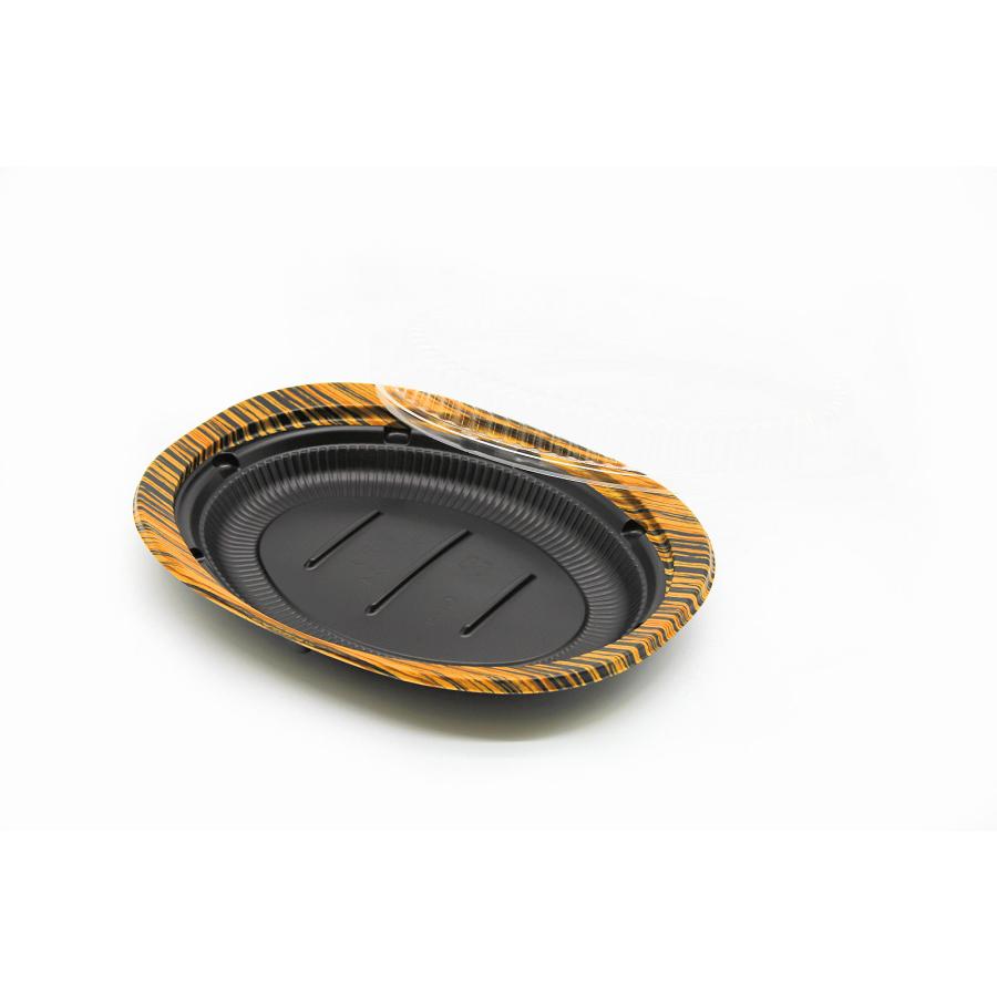 使い捨て 容器 CT街デリランチ D24 グリエーBK 50枚 | 中央化学 | 01