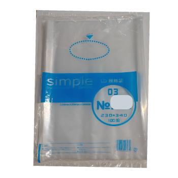 福助工業 ＬＤ規格袋シンプルポリ 03 No.17 100枚 | 福助工業