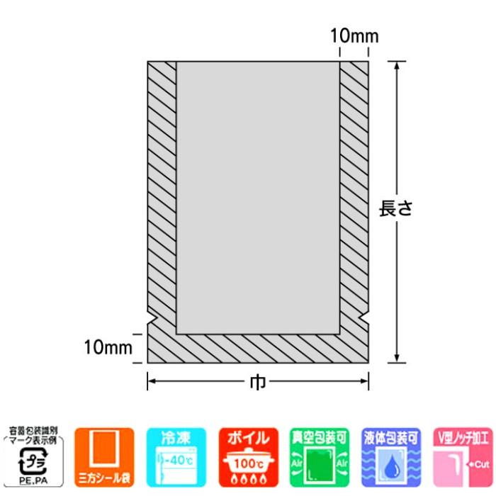 福助工業 真空袋 ナイロンポリ 新Lタイプ No.18（26-38） | 福助工業 | 01