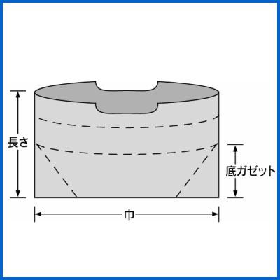 キャリーバック かすみ草 No.36 100枚 | 福助工業 | 02