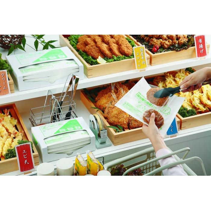 テイクアウト容器 紙 ハーフクリアパック AP-21-16 500枚 | 福助工業 | 01