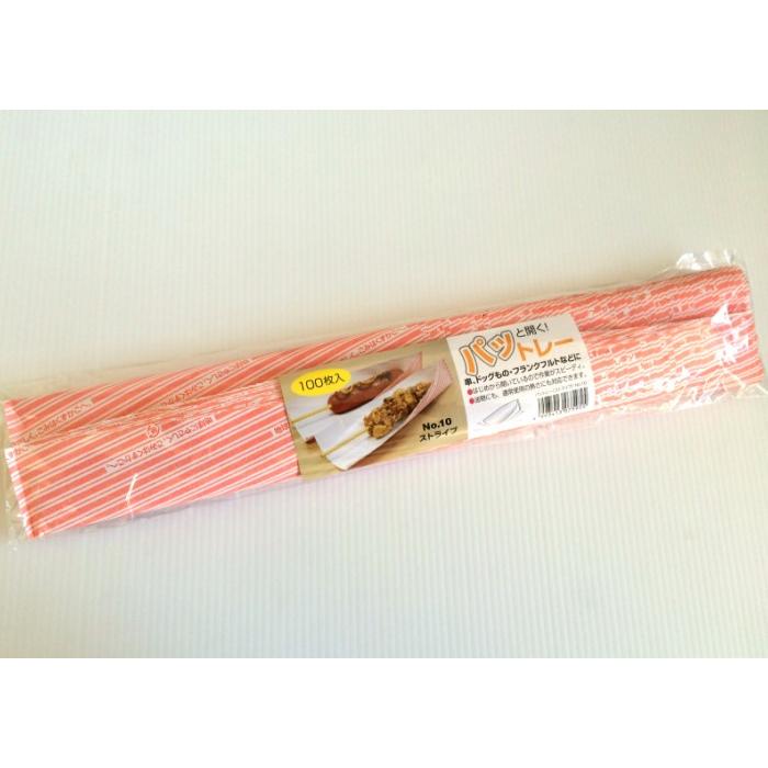 テイクアウト容器 ホットドッグ袋 紙 パットレー No.10 100枚 |  | 01