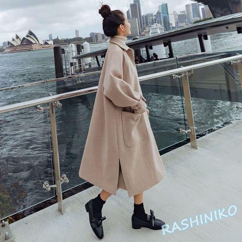 チェスターコート レディース アウター ステンカラー ブルー ベージュ ロング スリット 秋冬 Good Clothes Uc1orobhjj ファッション Fluorinet Com