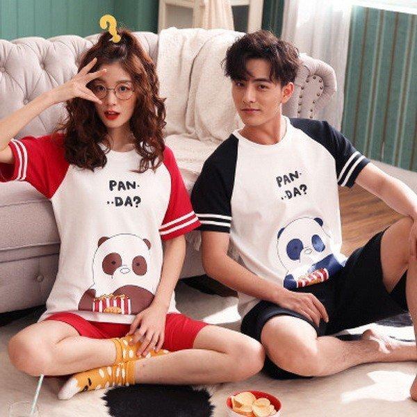 ペア パジャマ ペア 半袖 結婚祝い プレゼント ペアパジャマ おしゃれ ペアパジャマ カップル ペア パジャマ 夏 カップル パジャマ パジャマ Exghdmx0af 下着 靴下 部屋着 Orangecabinet Com