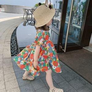 最安挑戦！ 子供服 ワンピース 女の子 夏服 韓国子供服 半袖ワンピース