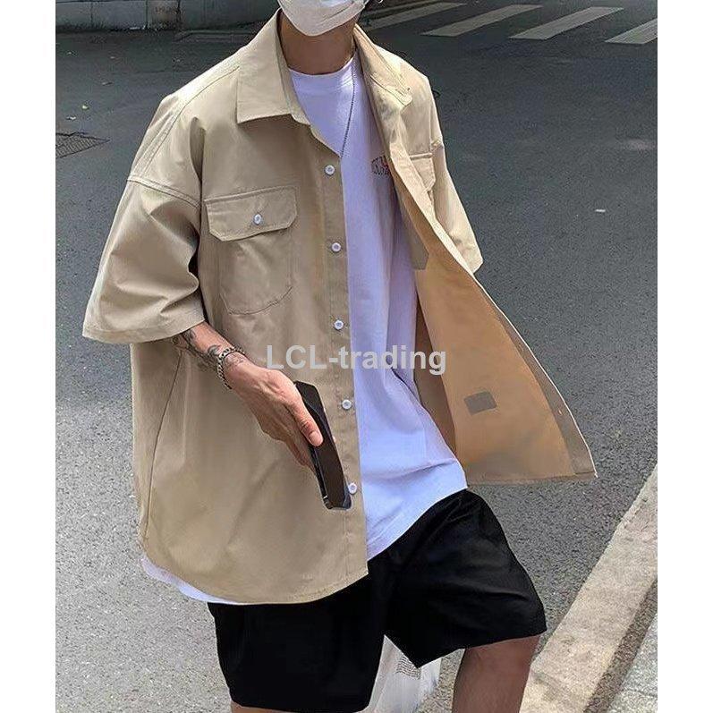ファッション ブランド 新品 開襟シャツ メンズ 半袖シャツ ベージュシャツ カジュアルシャツ ワイシャツ トップス おしゃれ 夏服 お中元 Kuiescxsvr Tritop Com Br