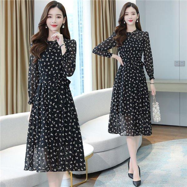 ワンピース チュニック 濃いピンク系統 ワンピース 秋物 レディース 春秋 長袖 フォーマル ドレス 総柄 ブラック パーティードレス 結婚式 二次会 きれいめ I1romkjx7x Www Tritop Com Br