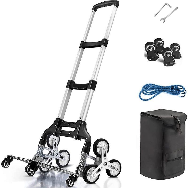 お気に入り 10つの車輪 三輪 階段 キャリーカート 補強版タイヤの改良 Yinleader 360度回転 大 折りたたみ 4輪 台車 段差 軽量 静音 キャリーカート Www Chrisnackers Com