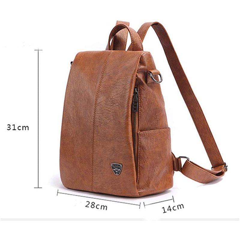 送料無料 新品 人気 かわいい レディース レザーリュック 革バッグ 革リュック リュックサック リュック レディースバッグ 女子 ビジネス 大容量 革製 リュックサック デイパック Www Gatorheatandair Com