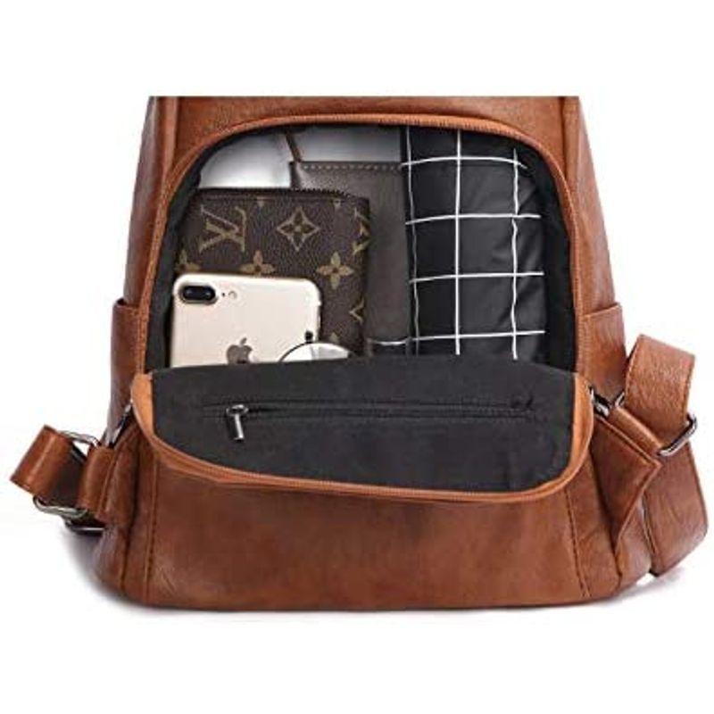 送料無料 新品 人気 かわいい レディース レザーリュック 革バッグ 革リュック リュックサック リュック レディースバッグ 女子 ビジネス 大容量 革製 リュックサック デイパック Www Gatorheatandair Com