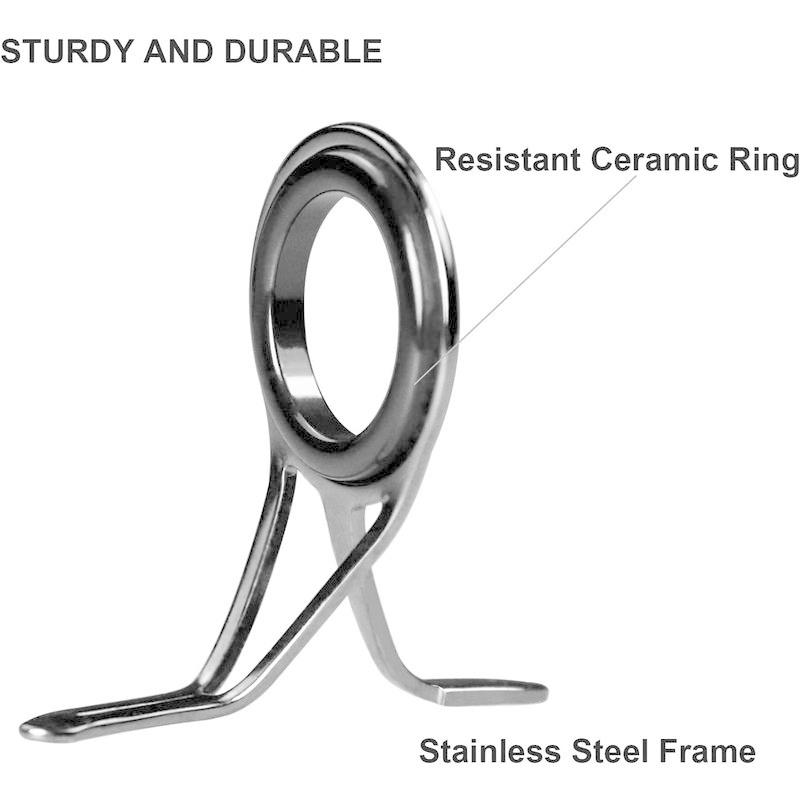 人気定番の ロッドガイド Thkfish 釣り竿ガイド 7個 黒 竿パーツ ロッド ロッドの修理 釣り竿のヒントトップガイド その他ロッド 釣り竿 Www Gatorheatandair Com