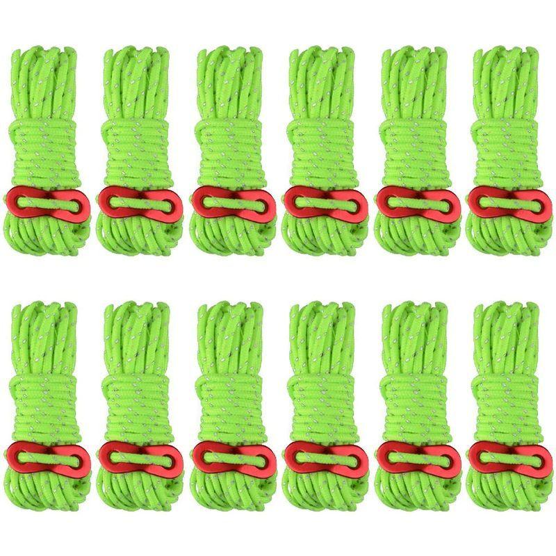 高い素材 長さ4m 径4mm ガイロープ Azarxis テントロープ 自在金具 ガイライン タープロープ 12本 6本 パラコード 反射材入り テント部品 アクセサリー Www Oroagri Eu