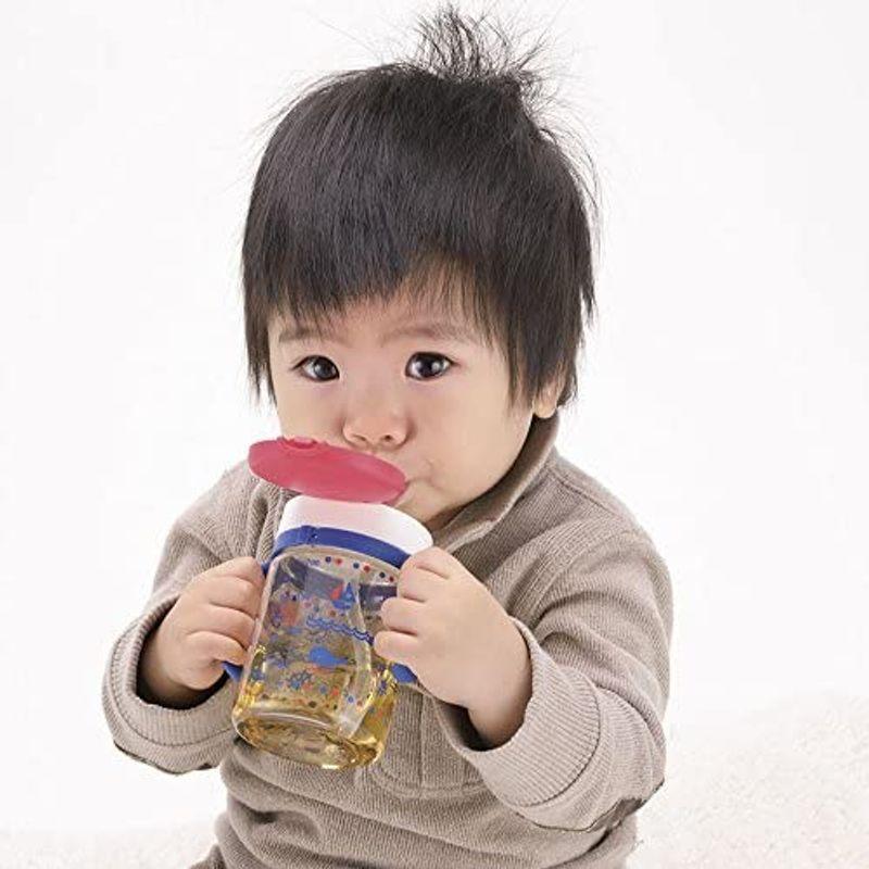 口コミ商品 リッチェル Richell いきなりストローマグセット アクリア ベビー食器 いきなりストローマグセット ネイビーブルー 牧原のリッチェル 牧原 サイズ交換ｏｋ の