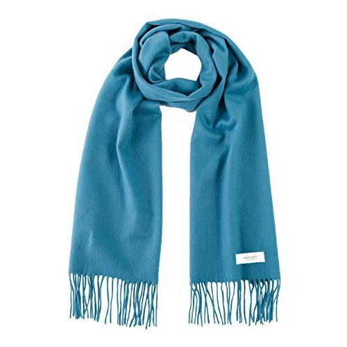 激安人気新品 09 Tブルー カシミヤ マフラー カシミア マフラー 大判 厚手 メンズ 無地 ストール 108 男性 ロング リバーシブル 数量限定激安 Superavila Com
