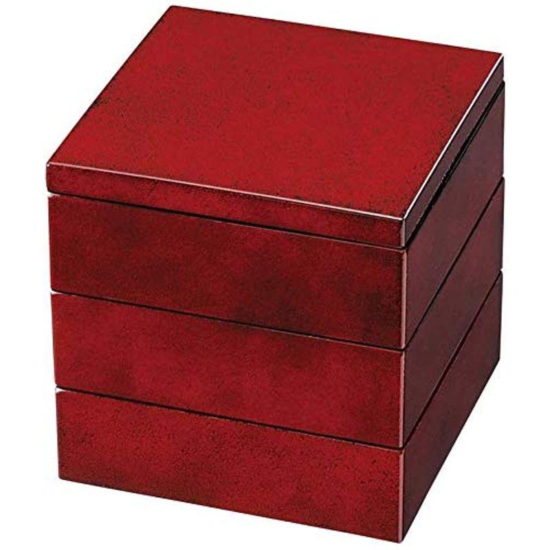 爆売り 紀州塗り 4 5寸 三段 重箱 ななこ 運動会 大型 弁当箱 おしゃれ 3