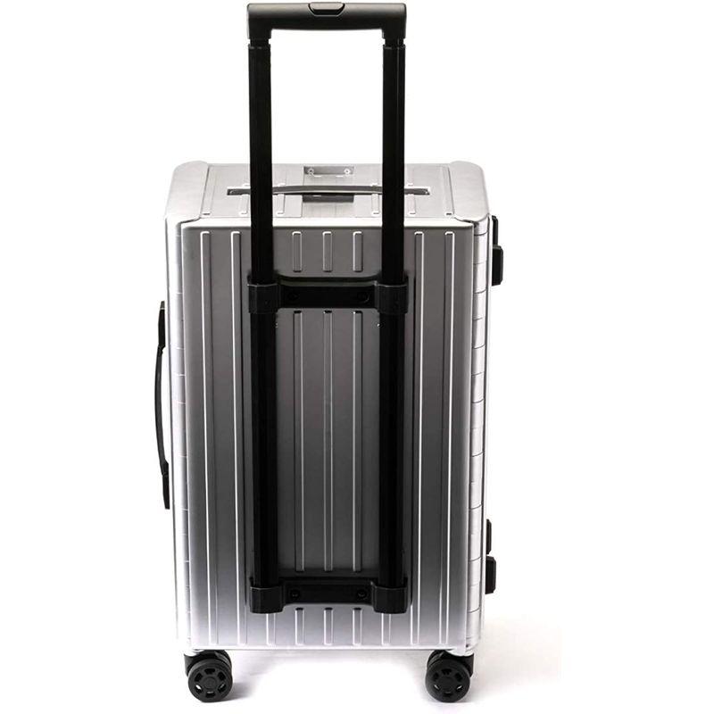 最大91％オフ！ アンドフラット スーツケース 折りたためるキャリー 49.5cm FL14-4-00001 3.8kg 54ブルー 機内持ち込み  35L スーツケース、キャリーバッグ