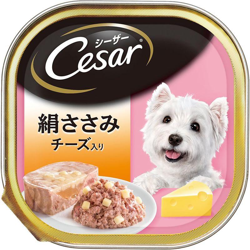 シーザー ドッグフード 成犬用 絹ささみ チーズ入り 100g×96個 (ケース販売) ドッグフード 成犬用 絹ささみ チーズ入り 100g×96個 ケース販売