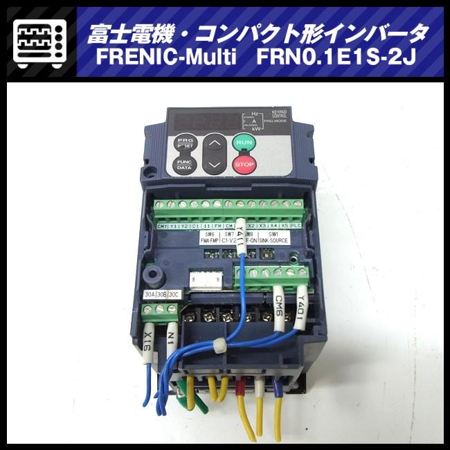 ☆富士電機 FRN0.1E1S-2J・コンパクト形インバータ 3相200V FRENIC