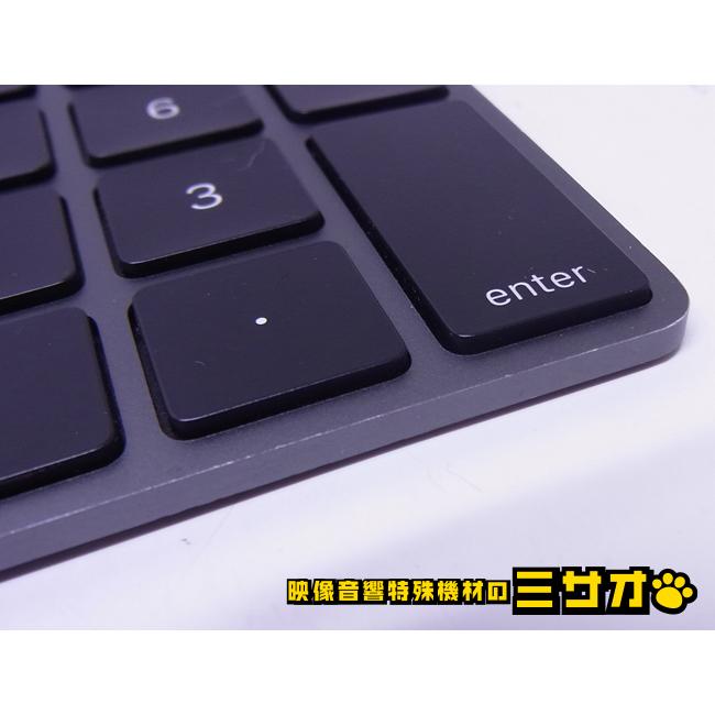 ★Apple Magic Keyboard テンキー付き/A1843 (US配列/英語キー) MRMH2J/A ワイヤレスキーボード Bluetooth [スペースグレイ]｜misaonet｜05