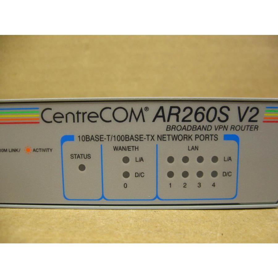 ▽Allied Telesis CentreCOM AR260S V2 5ポート ベーシックVPN