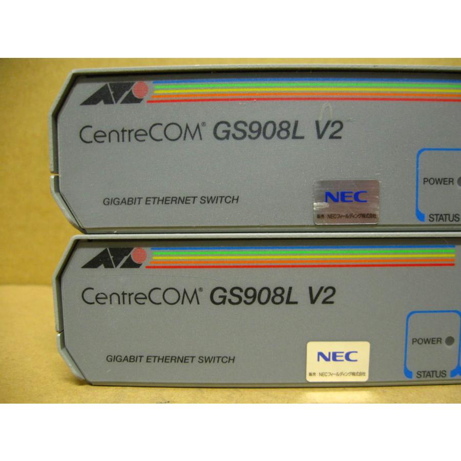 ▽Allied Telesis CentreCOM GS908L V2 8ポート ギガビットスイッチ 2
