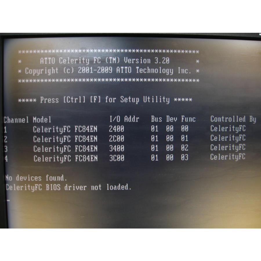 ▽ATTO Celerity FC-84EN 4ポート 8Gb/s ファイバーチャネル ホスト