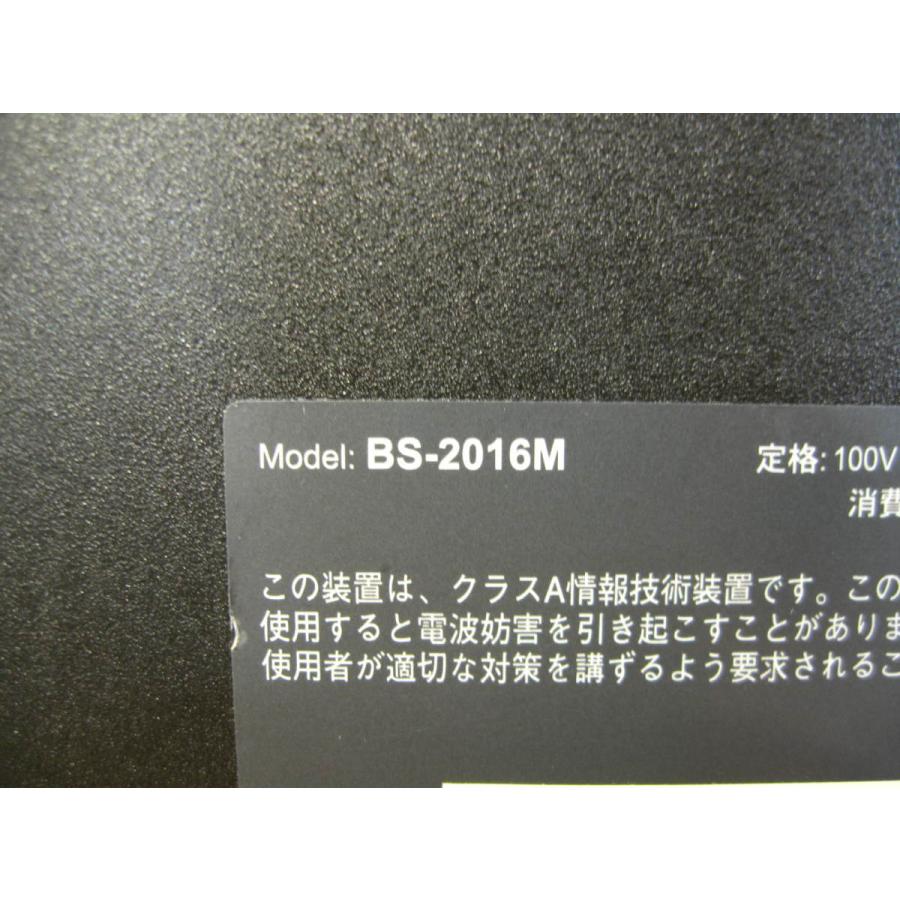 ▽BUFFALO BS-2016M 16ポート ビジネススイッチ レイヤー2 10/100Base