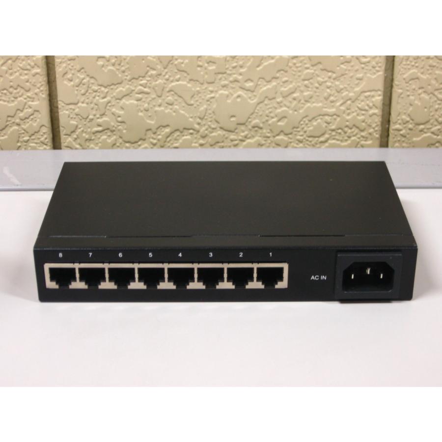 ▽Buffalo BS-G2108UR 8ポート ビジネススイッチ レイヤー2 中古