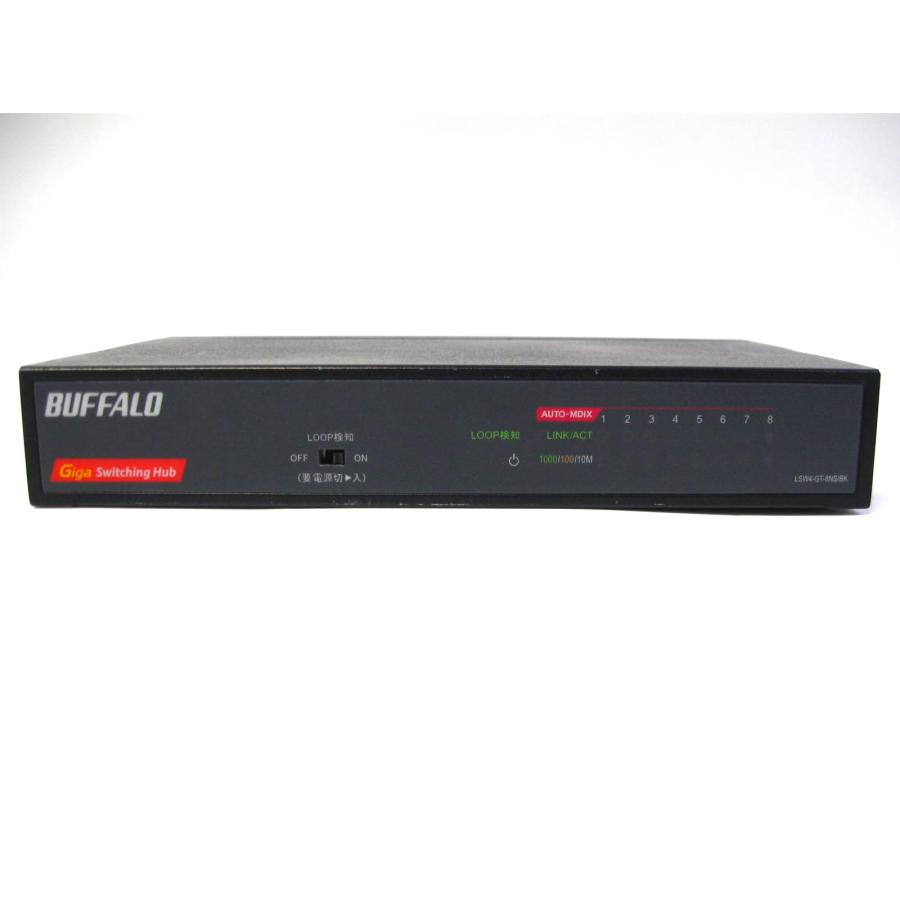 ▽BUFFALO LSW4-GT-8NS/BK(C2) 8ポート ギガビット スイッチング ▽BUFFALO LSW4-GT-8NS/BK(C2) 8ポート ギガビット スイッチング