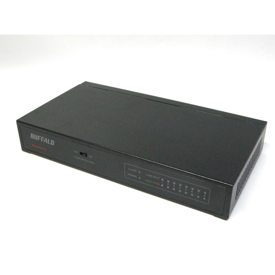 ▽BUFFALO LSW5-GT-8NS/BK(T1) 8ポート ギガビット スイッチングハブ 